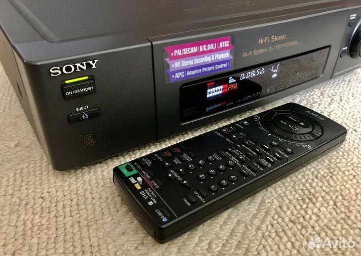 Видеомагнитофон. HI-Fi.Stereo.Sony SLV-X 821