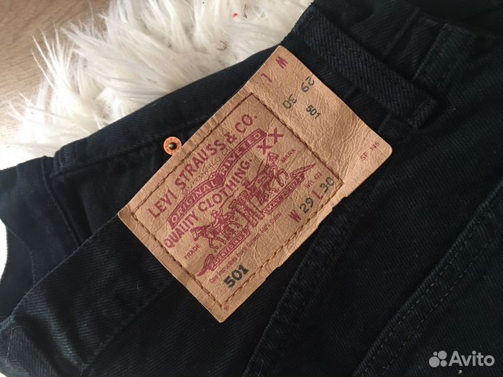 Женские джинсы levis 501 W 29 L 30, как новые