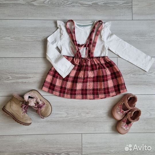 Одежда для девочки 80-86р. Zara, hm, mothercare