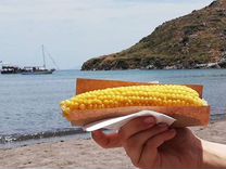 Продавец Кукурузы на пляже