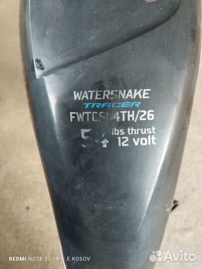 Электромотор Water snake 54 б/у