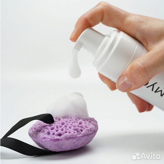 Набор shinewell Пенка и спонж для умывания