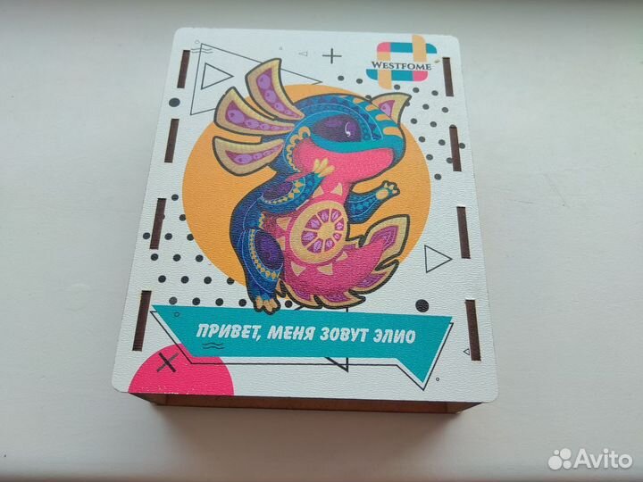 Деревянный пазл Элио