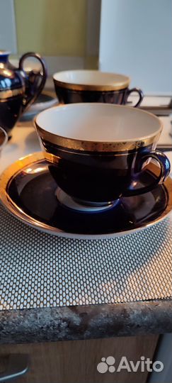 Чайный сервиз лфз кобальтовая сетка