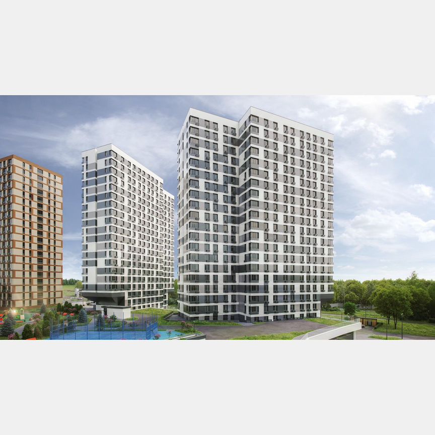 Апартаменты-студия, 20,5 м², 16/21 эт.