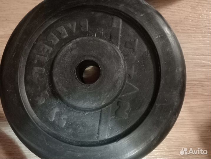 Гантели разброные