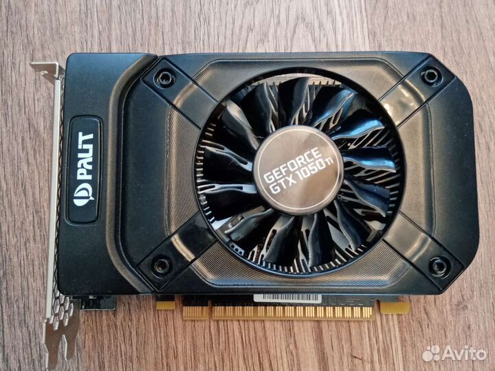 Видеокарта gtx 1050 ti palit 4gb