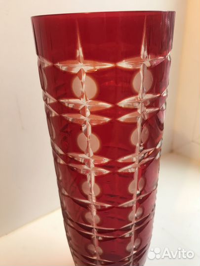 Ваза цветное стекло