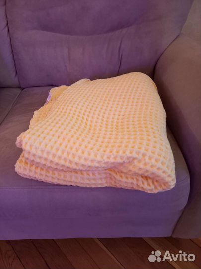 Плед вафельный детский