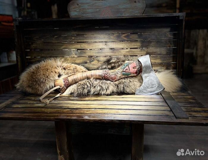 Топор кованый ручной работы