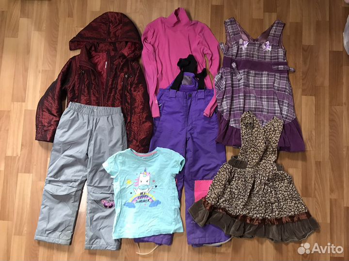 Одежда на девочку 5-7 лет