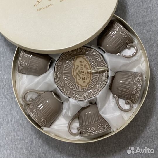 Чайный сервиз. Кофейный набор 6 персон