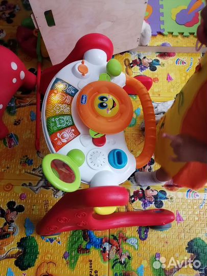 Развивающий стол, ходунки, каталка