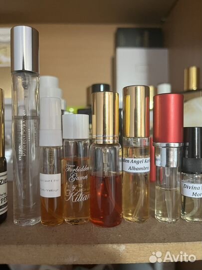 Отливанты, фирменные пробники