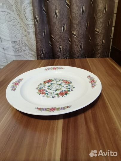 Большая тарелка блюдо времен СССР