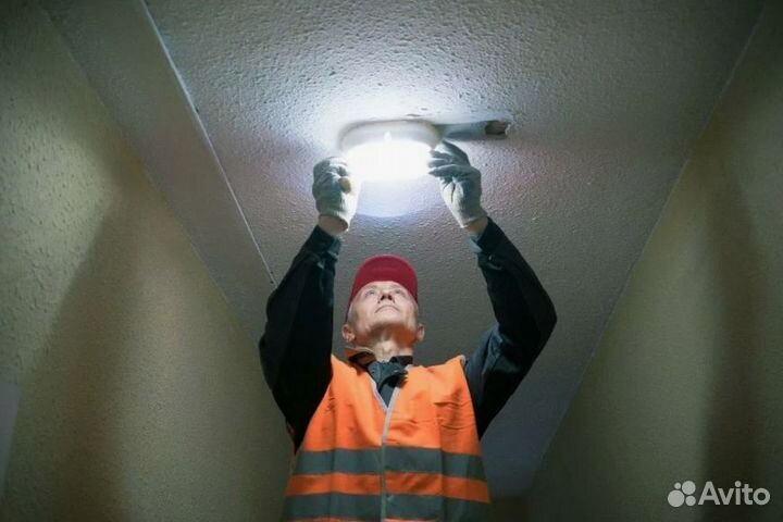 Ночное освещение парковки: LED-светильники