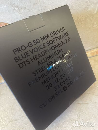 Наушники logitech g pro x