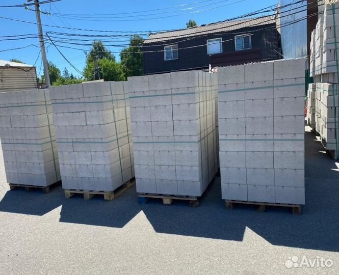 Пеплоблок М35 390х190х190