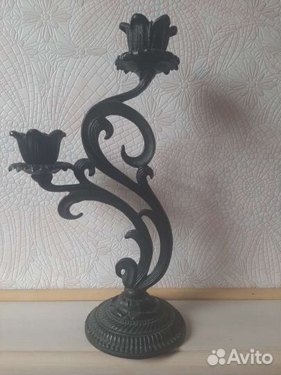 Подсвечник каслинское литьё