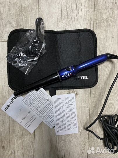 Конусные щипцы для завивки волос Estel