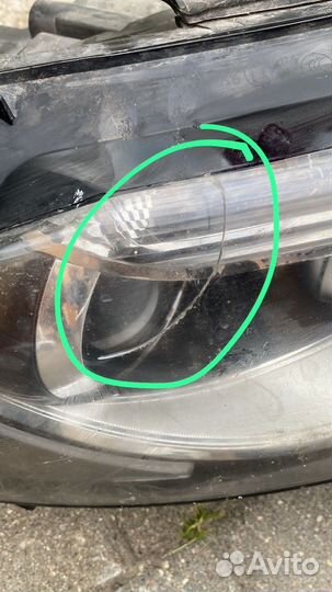 Фара правая Audi A3 8p 2 рестайлинг