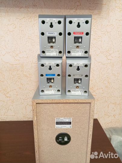 Колонки акустические, сабвуфер