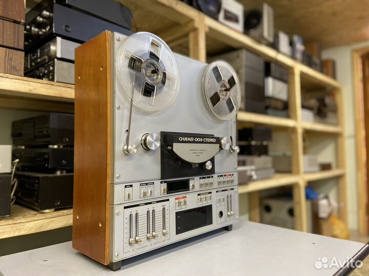 Катушечный магнитофон Олимп 004