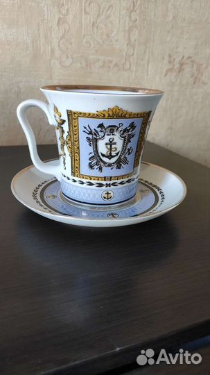 Тарелка лфз,4 птенца и паучок,Е.Чарушин,бокал Лфз