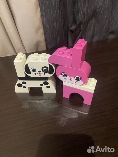 Лего дупло поезд с животными