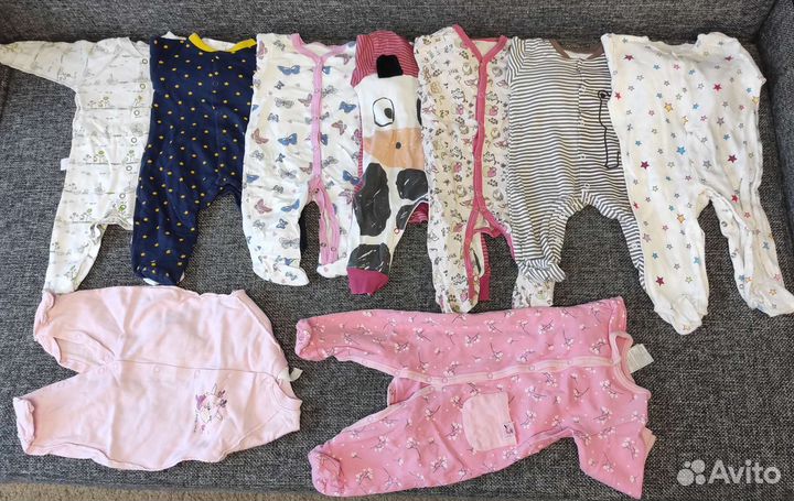 Вещи пакетом на девочку