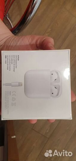 Наушники apple airpods 2 bluetooth -белые