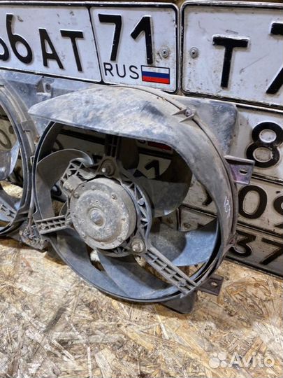 Двойной вентилятор Chevrolet Niva