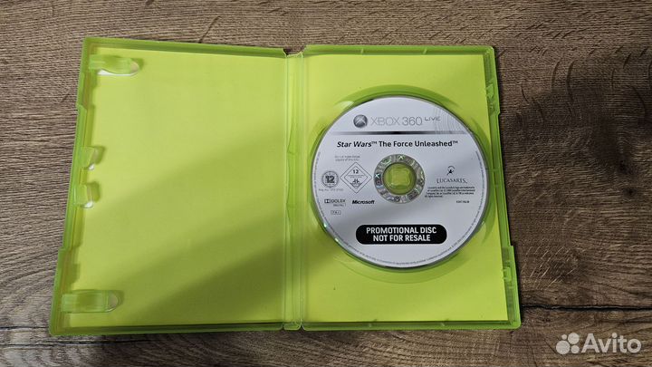 Лицензия Star Wars The Force Unleashed Xbox 360