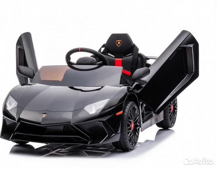 Электромобиль Lamborghini Aventador SV Black