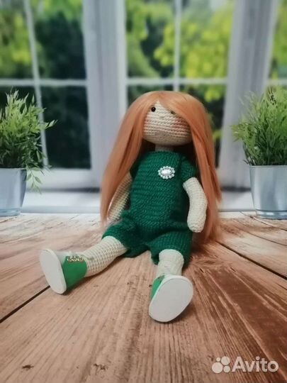 Вязаная кукла