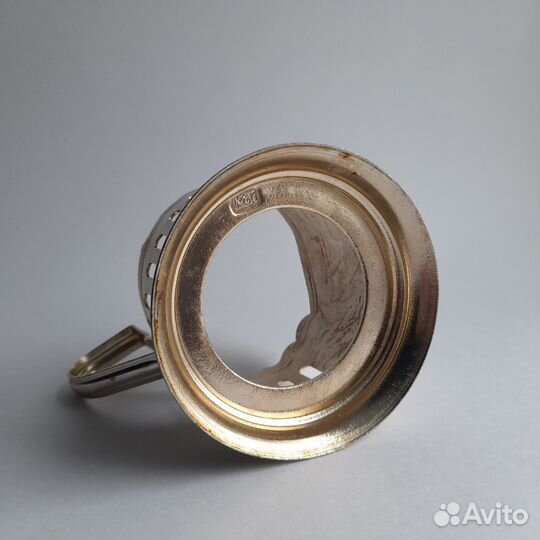 Подстаканник СССР, алюминевый,Ракета