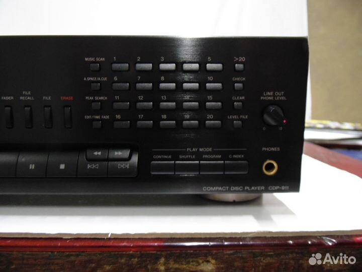 Проигрыватель CD sony CDP-911