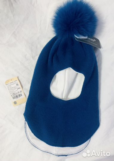 Шапка шлем детская зимняя