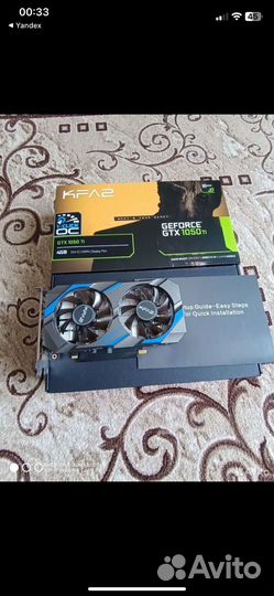 Видеокарта gtx 1050 ti 4gb