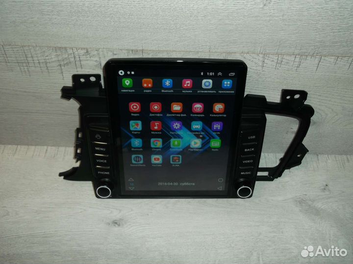 Магнитола Kia Optima K5 Android в стиле Тесла