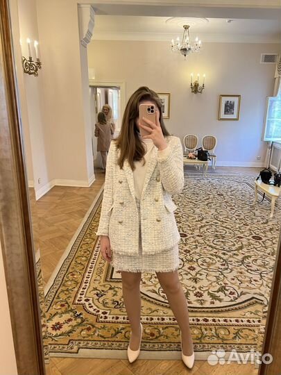 Твидовый костюм