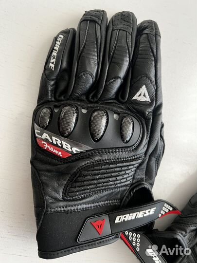 Мотоперчатки dainese carbon размер L