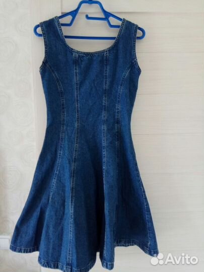 Джинсовый сарафан р.40-42