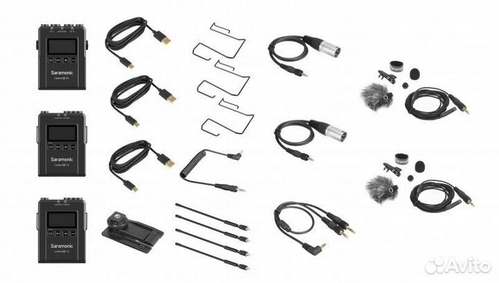 Saramonic UwMic9s Kit2 Mini (RX9S+TX9S+TX9S)