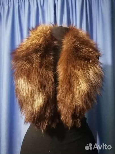 Воротник из чернобурки