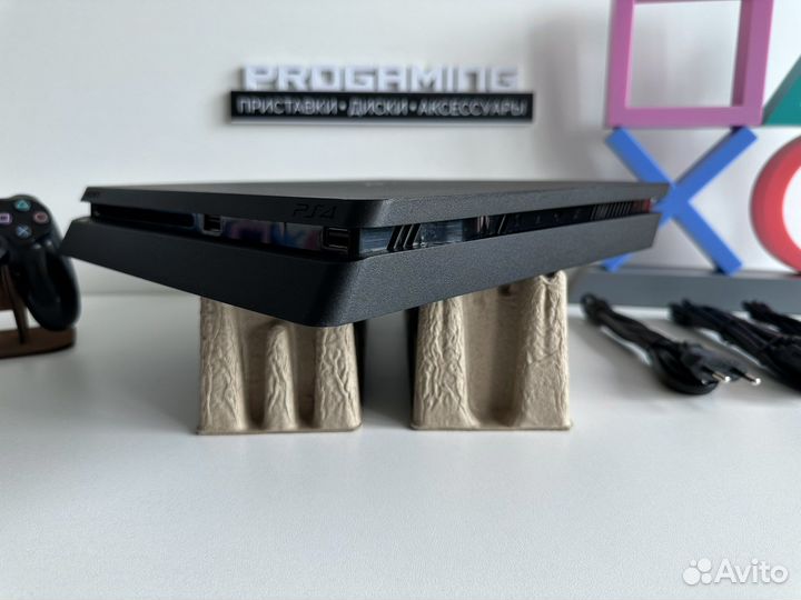 Sony PS4 slim 500gb Отл.состояние гарантия