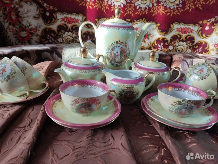 Сервиз чайный и столовый гдр новый