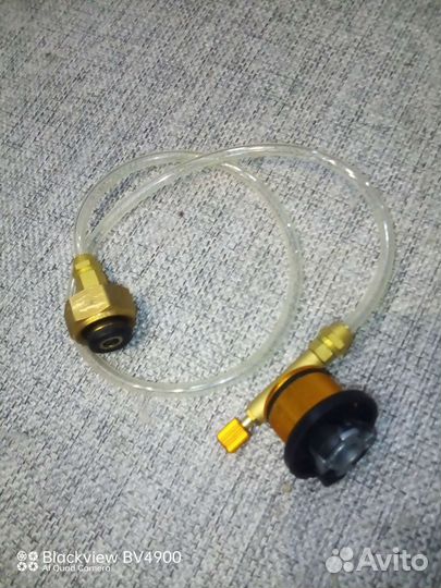 Адаптер переходник для заправки газового баллона