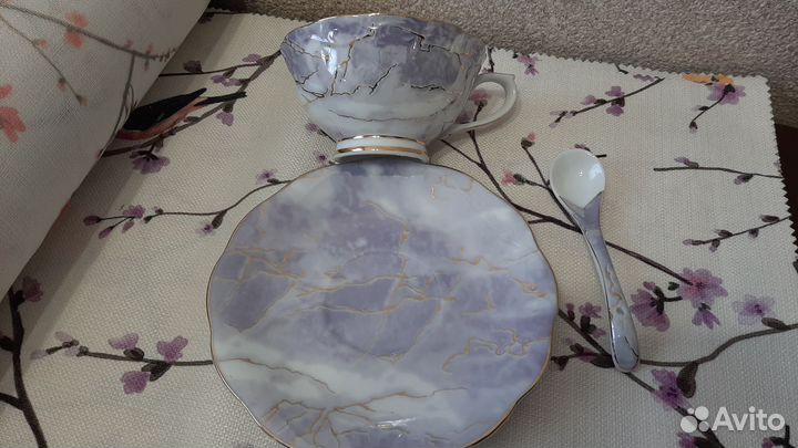 Чашка тонкий фарфор