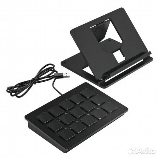 15-клавишная жк-клавиатура